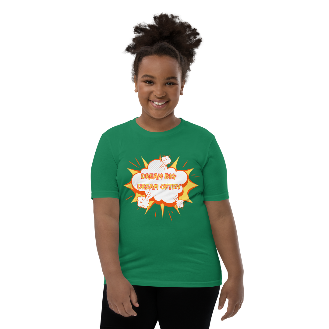 Dream Big Youth Short Sleeve T-Shirt - The Mini Monarchs