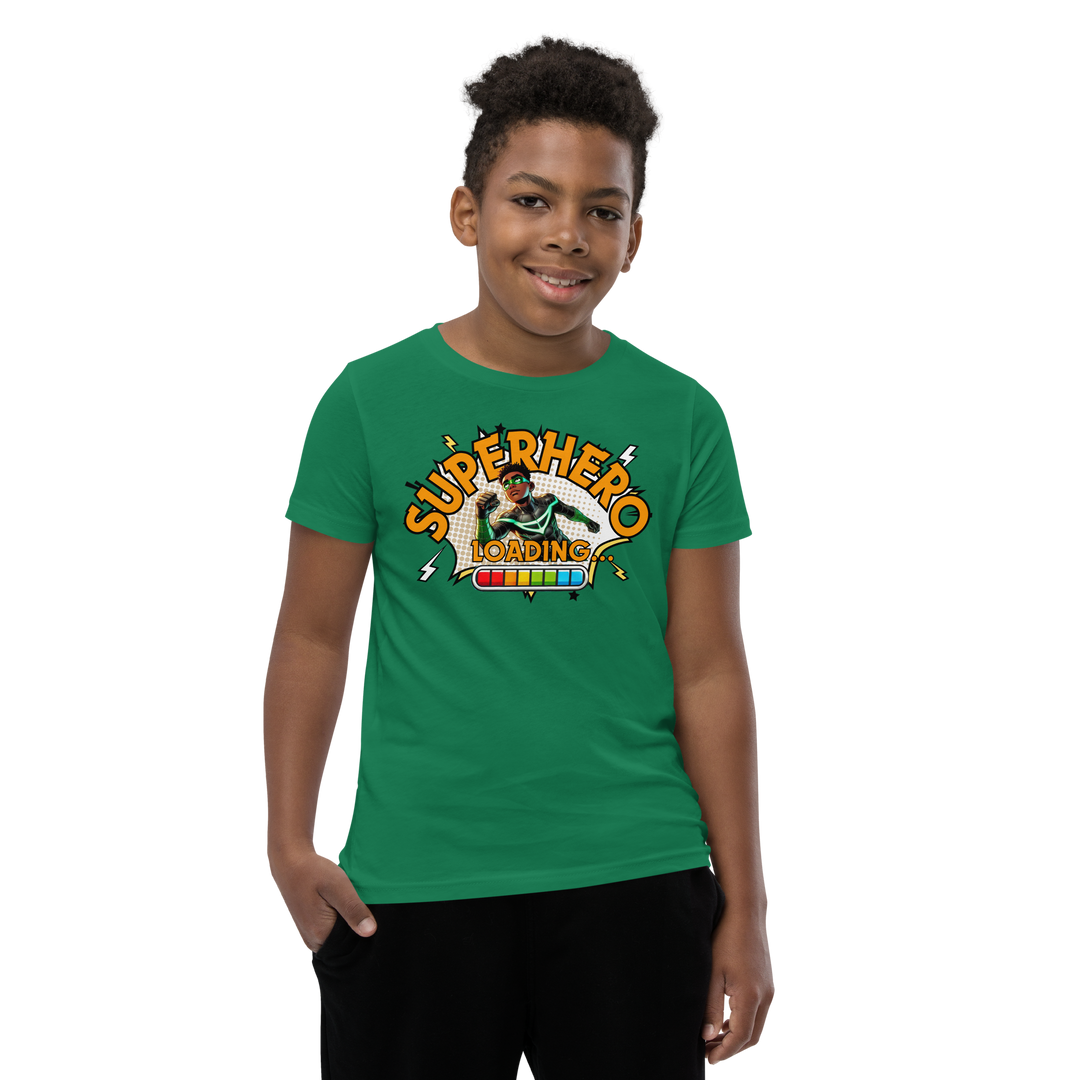 Superhero Loading Kids' T-Shirt - The Mini Monarchs