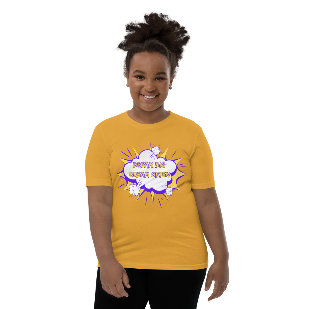 Dream Big Youth Short Sleeve T-Shirt - The Mini Monarchs