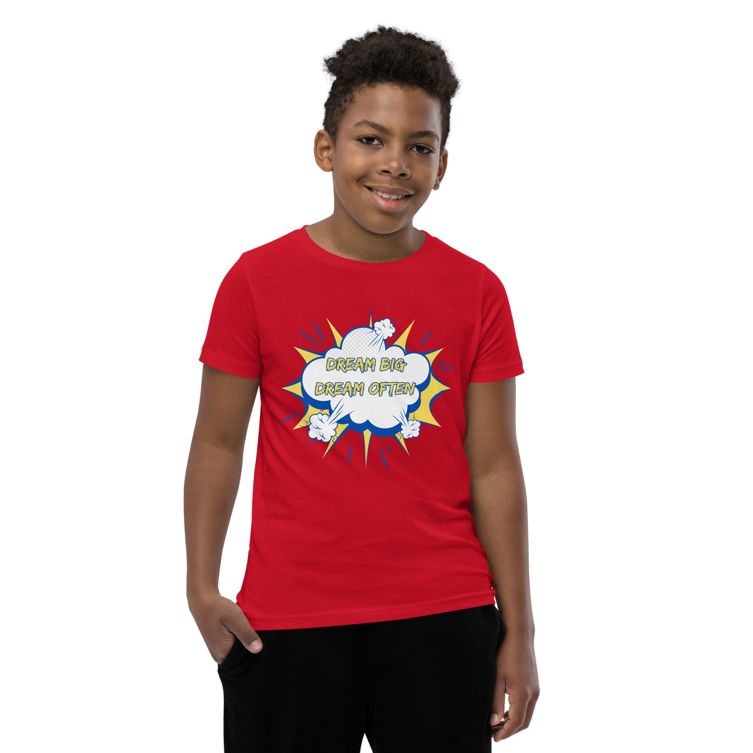 Dream Big Youth Short Sleeve T-Shirt - The Mini Monarchs