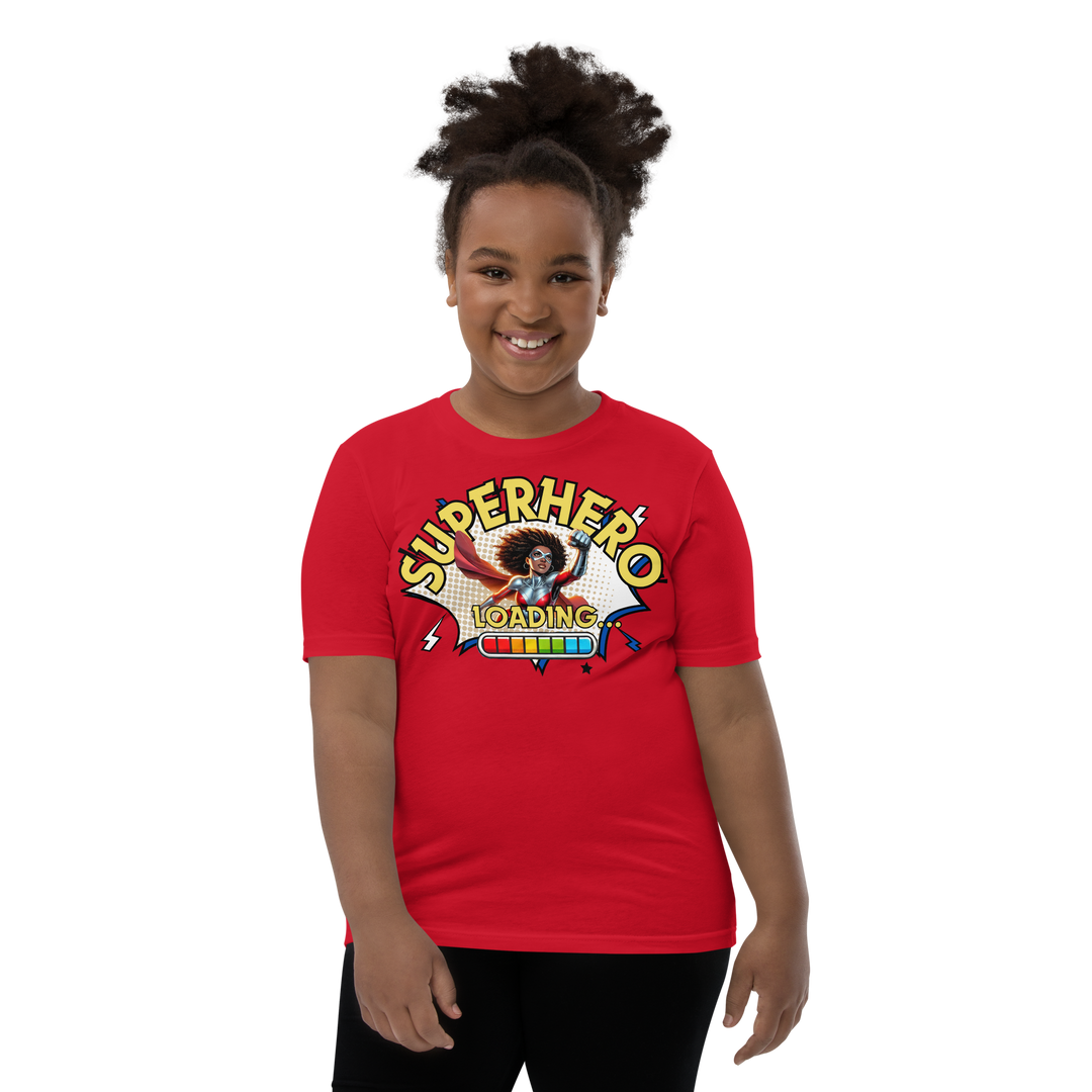 Superhero Loading Kids' T-Shirt - The Mini Monarchs