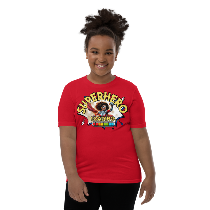 Superhero Loading Kids' T-Shirt - The Mini Monarchs