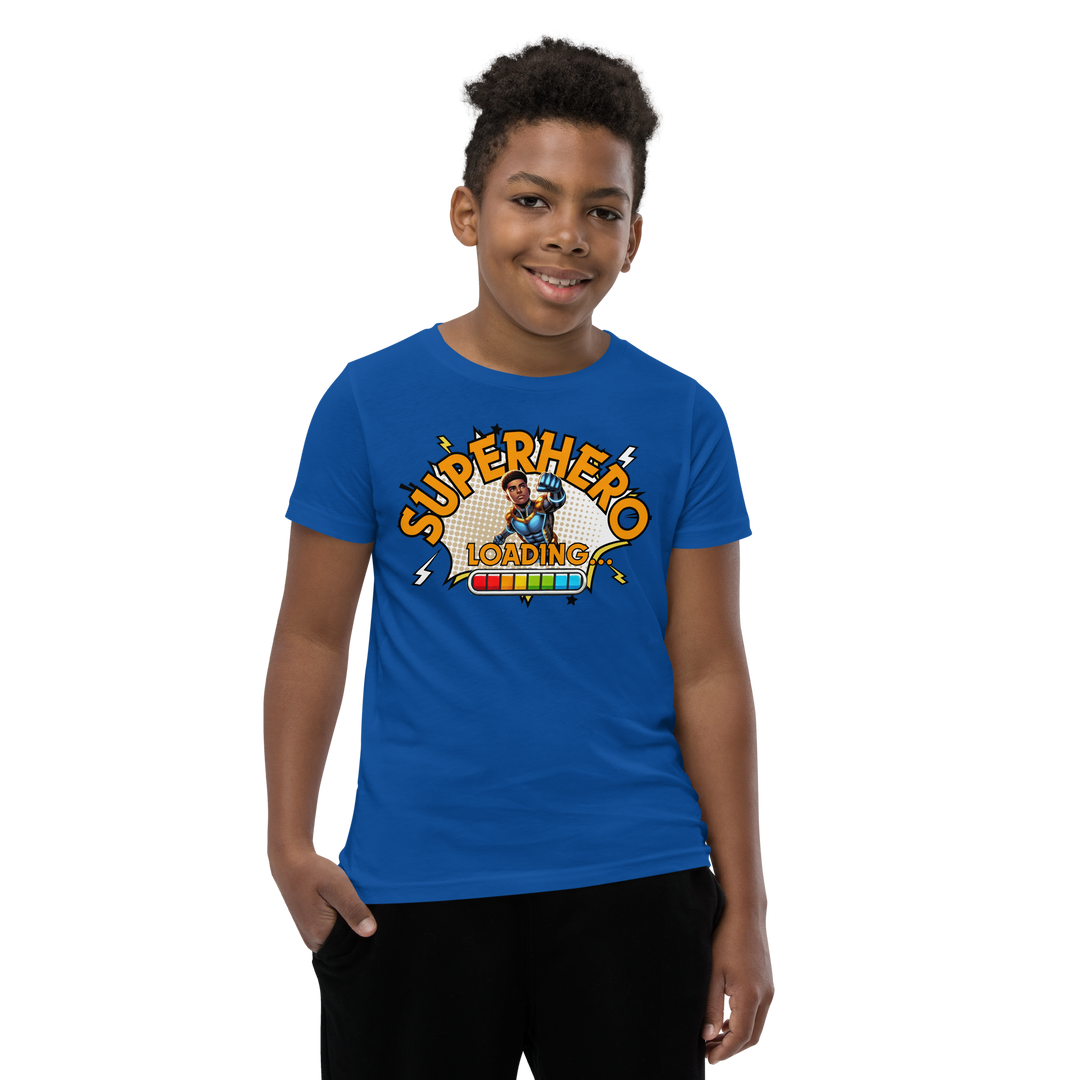 Superhero Loading Kids' T-Shirt - The Mini Monarchs