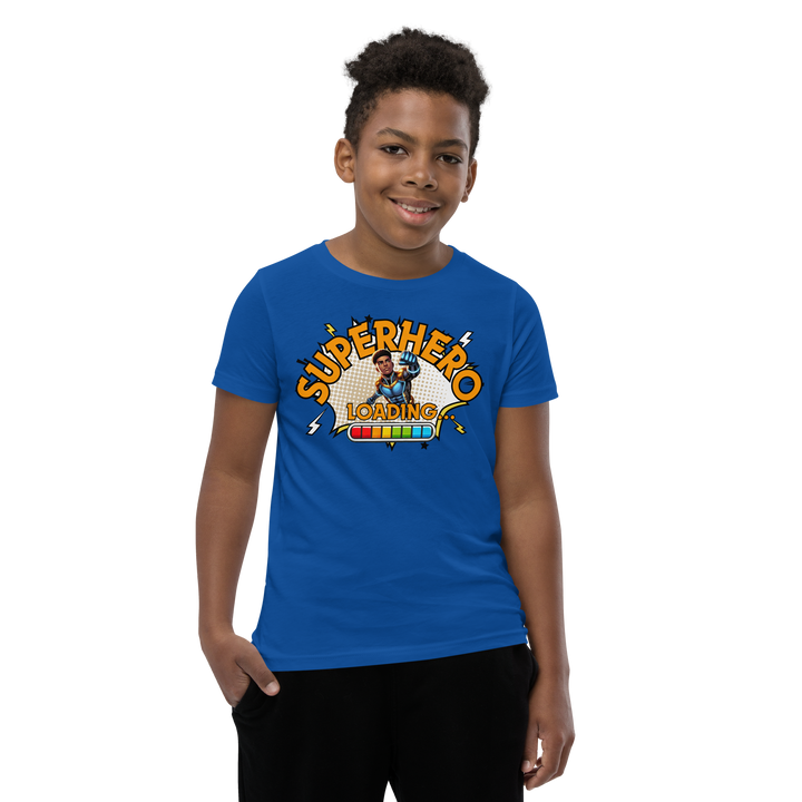 Superhero Loading Kids' T-Shirt - The Mini Monarchs