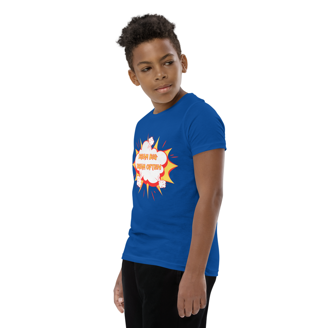 Dream Big Youth Short Sleeve T-Shirt - The Mini Monarchs