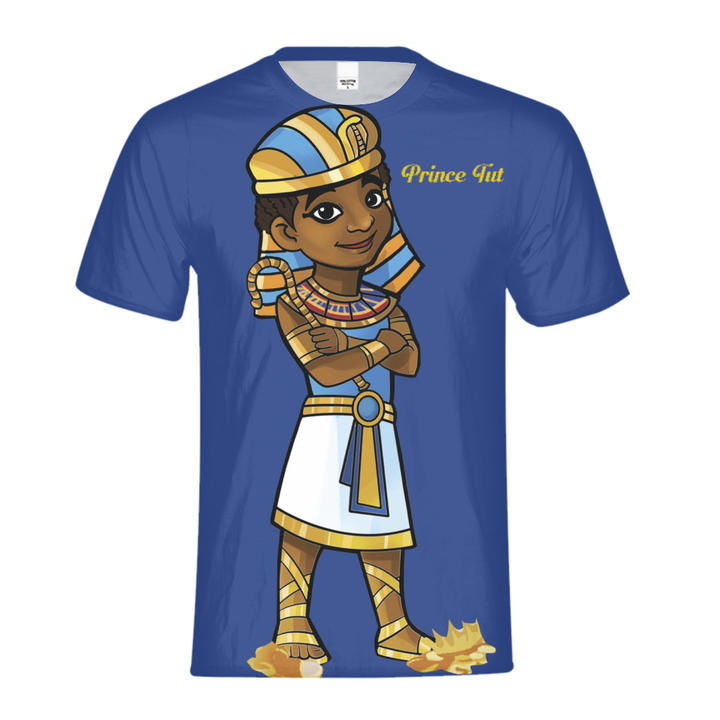 Tut Blue Kids Tee - Nefertiti's Palace