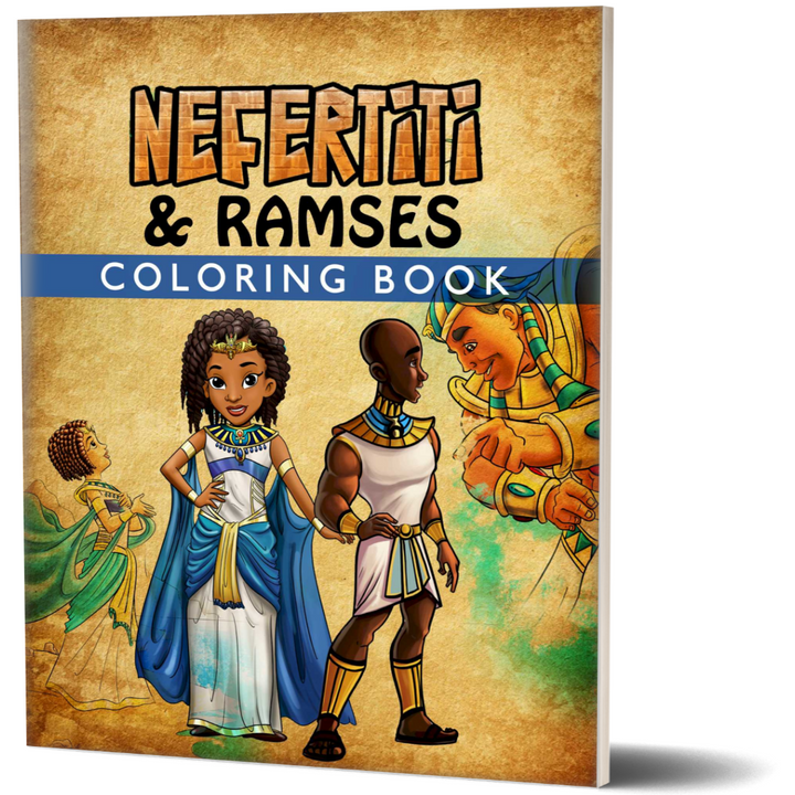 Nefertiti & Ramses: Coloring Book